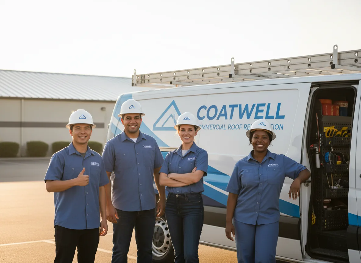 Commercial roof coating company in Amity, PA